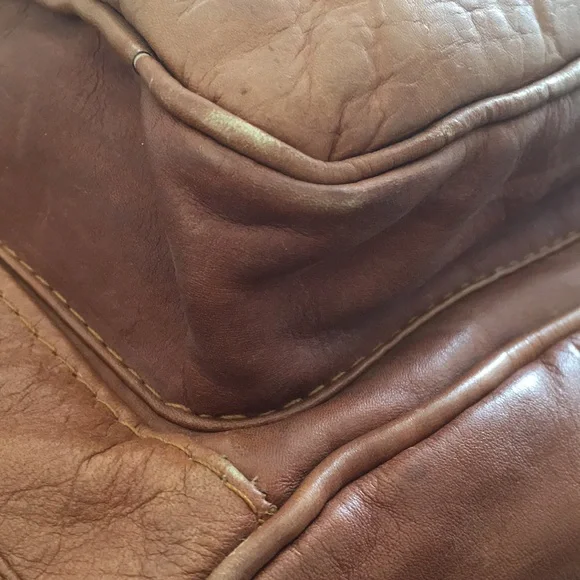 Unisex Leather Backpack - Picture 15 of 16